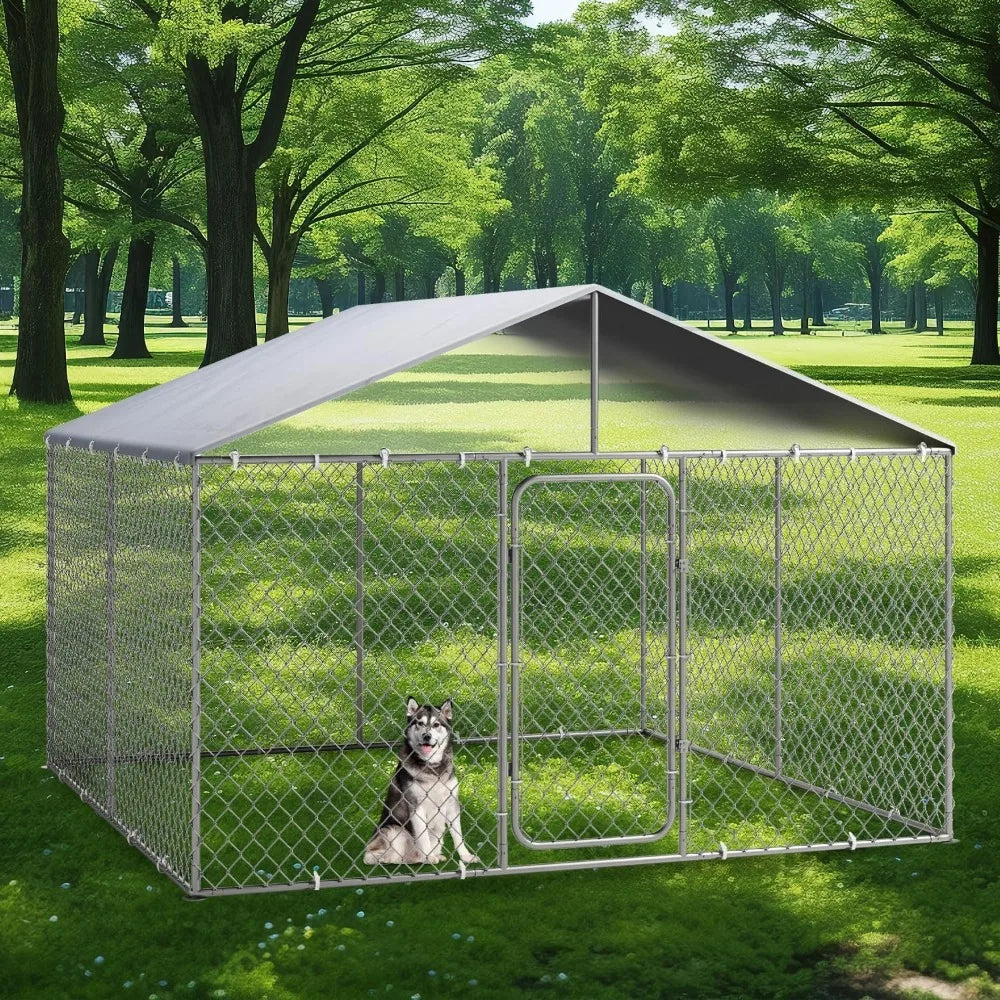 10×10FT Outdoor Dog Kennel