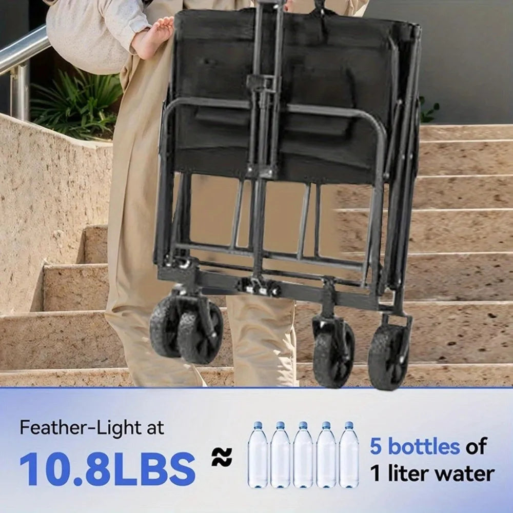 1PC Collapsible Foldable Wagon Cart