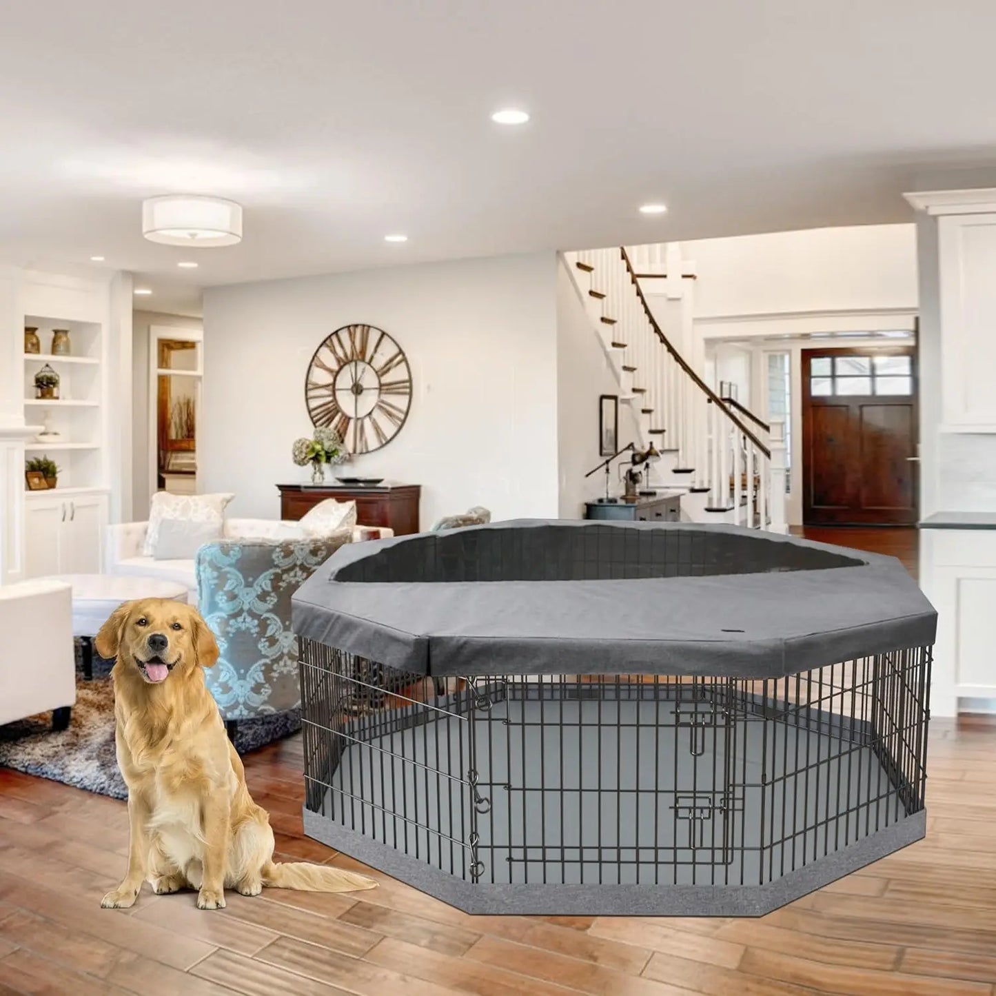 Metal Dog Exercise Pen/Pet Puppy Playpen