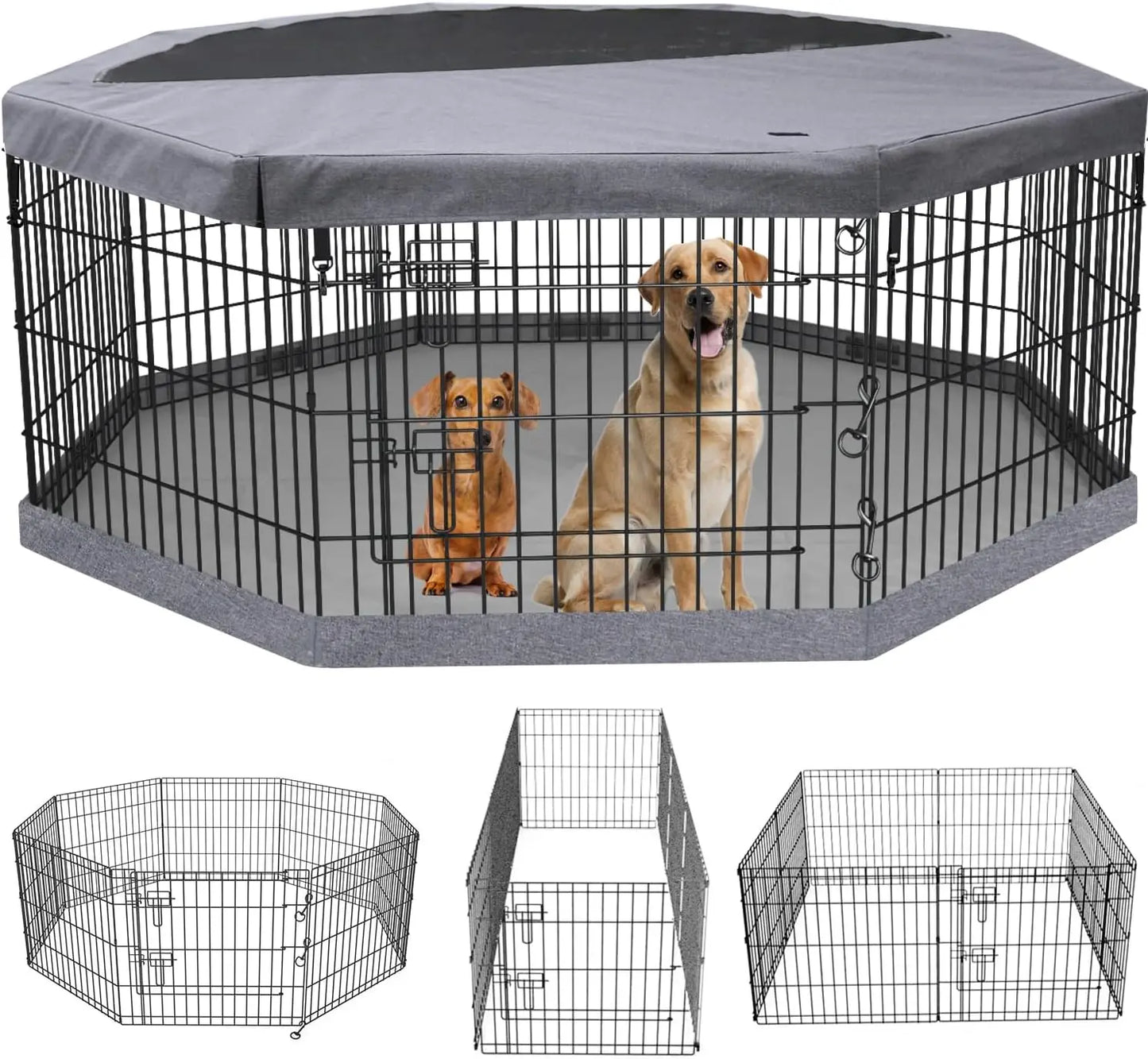 Metal Dog Exercise Pen/Pet Puppy Playpen