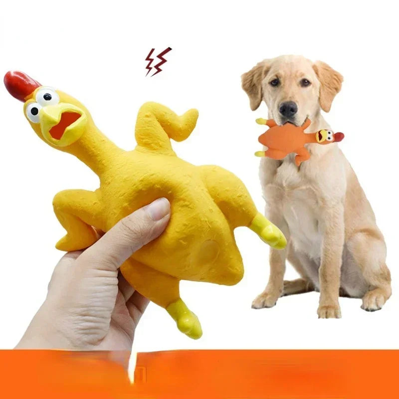 Screaming Chicken Squeeze Sound Toy