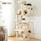 72" Large Multi-Level Cat Tower
