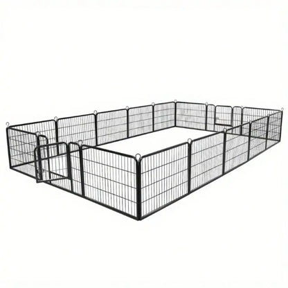 16 Panel Heavy Duty Metal Exercise Playpen