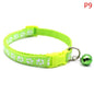 Cute Paw Print Adjustable Bell Pets Collar