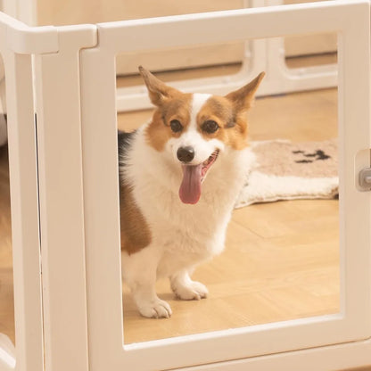 Clear Dog Playpen with Door