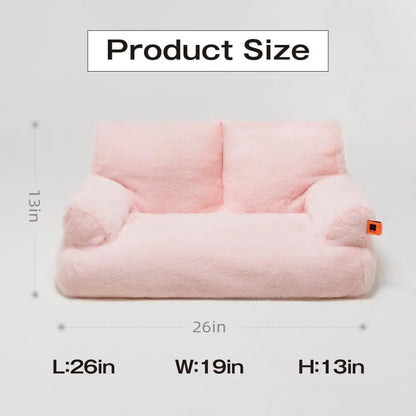 Pet Couch Bed 26 Inch Washable