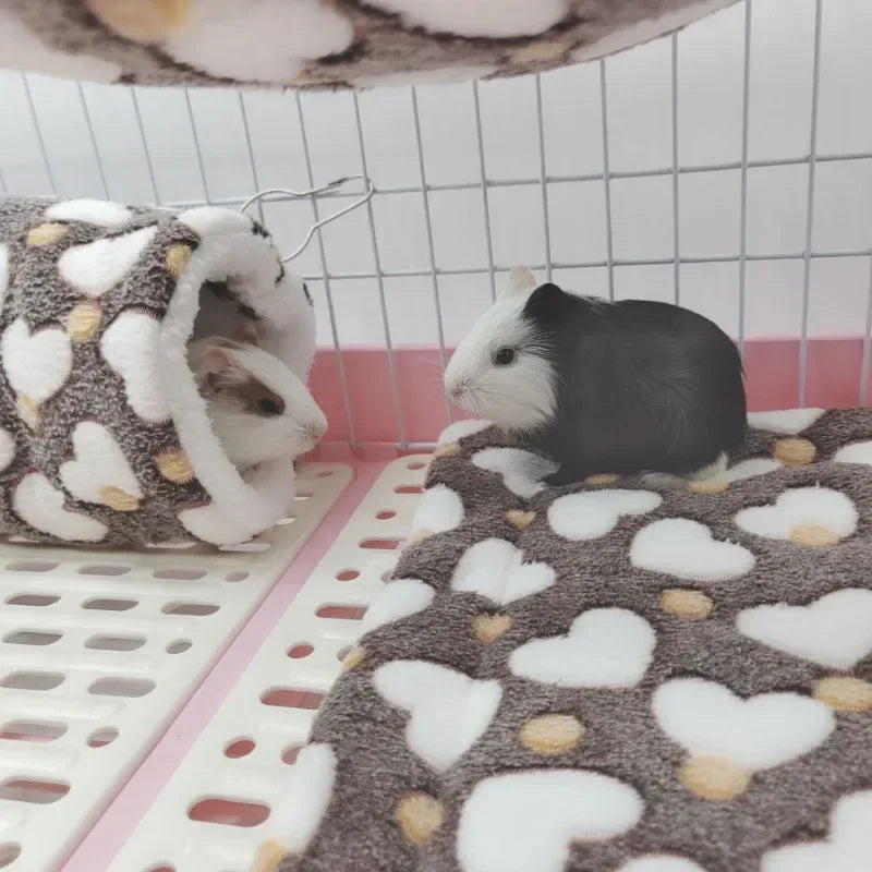 Pet channel Flower soft plush tunnel nest