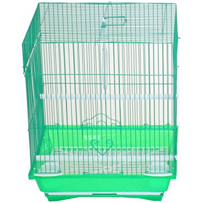 Flat Top Parakeet Cage with Sliding Doors