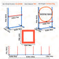 Dog Agility Training Equipment 4 PCS Set