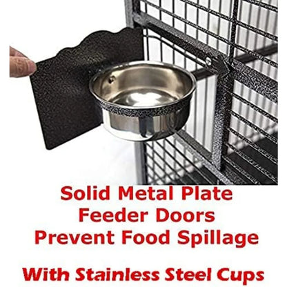 64" Extra Large Corner Flight Bird Cage