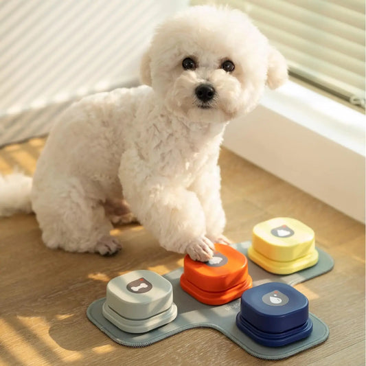 Recordable Dog Talking Buttons Set
