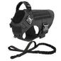 Large Dog Harness And Leash Set
