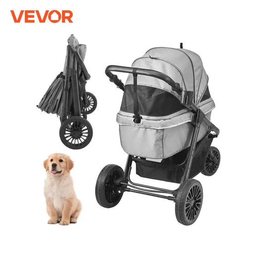 Pet Lightweight Stroller with Brakes