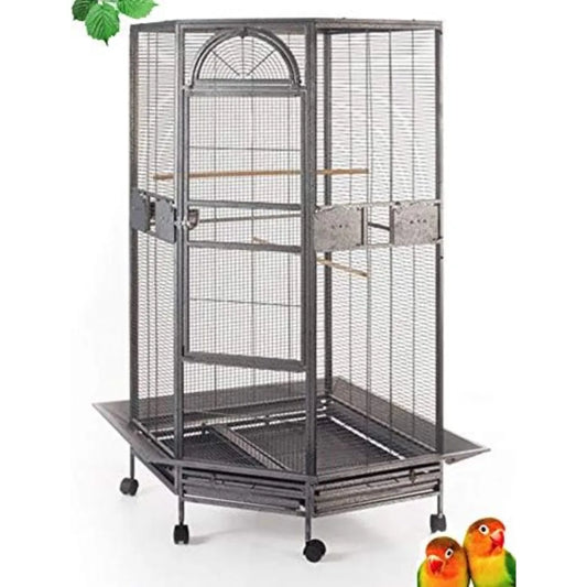64" Extra Large Corner Flight Bird Cage