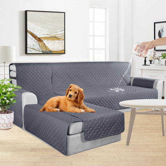 Sectional Couch Covers 100% Waterproof 3pc