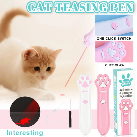Laser Cat Teasing Stick 5 Modes