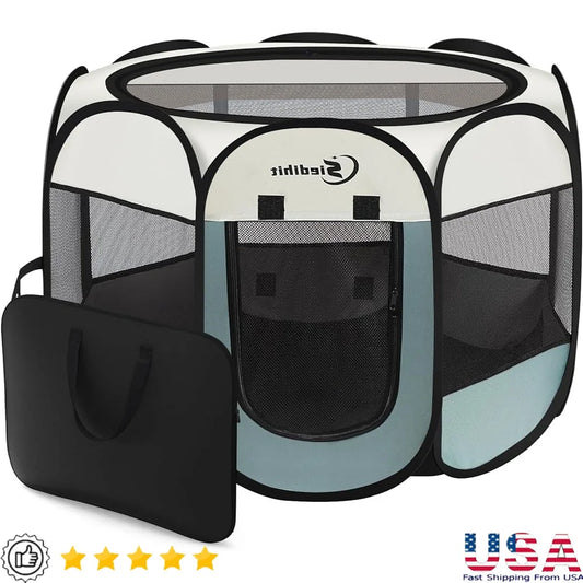 Portable Playpen Waterproof Foldable