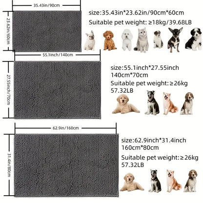 Non-Slip Washable Mat Dog Door Mat