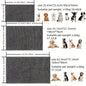 Non-Slip Washable Mat Dog Door Mat