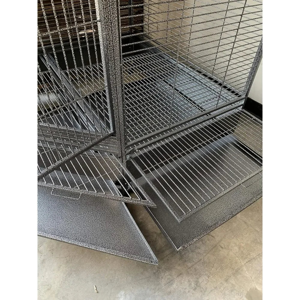 Parrot Escape Jumbo Corner Bird Cage