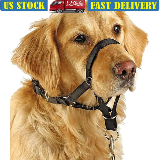 No Pull Dog Head Collar Training Harness