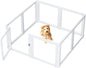 Clear Dog Playpen with Door