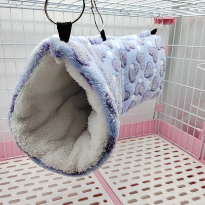Pet channel Flower soft plush tunnel nest