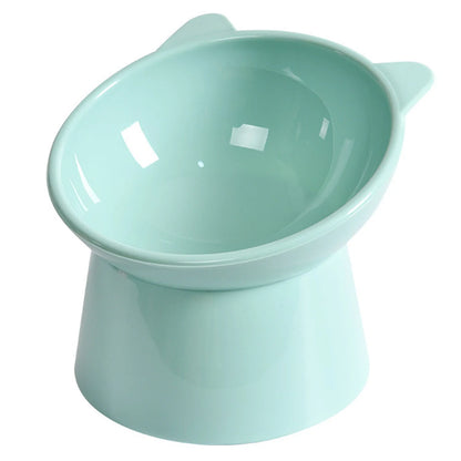 Tilted Food Bowl- Elevated Raised Dog Bowl Non Slip