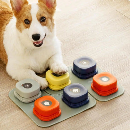 Recordable Dog Talking Buttons Set