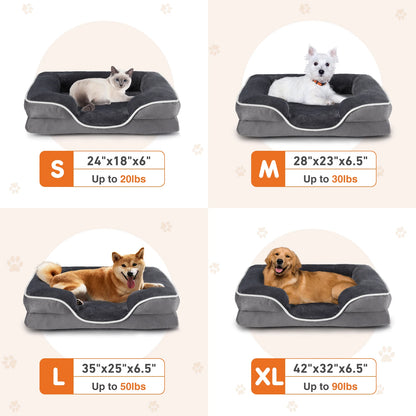 Orthopedic Memory Foam Pet Bed