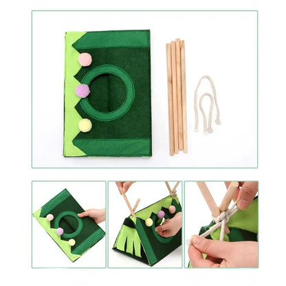 Small Pet Nest Felt Tent- Small Animal Bed