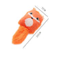 Cartoon fox shaped cat toy