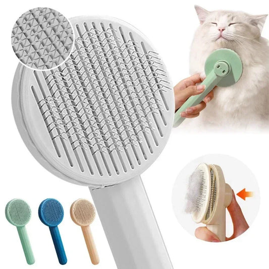 Pet Grooming Brush for Cats Hair Remover Comb