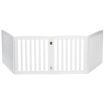 Sturdy Freestanding Foldable 4 Panel Gate
