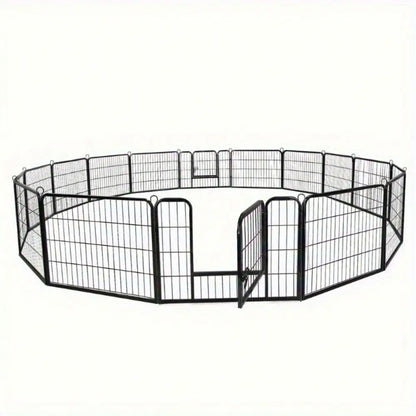 16 Panel Heavy Duty Metal Exercise Playpen