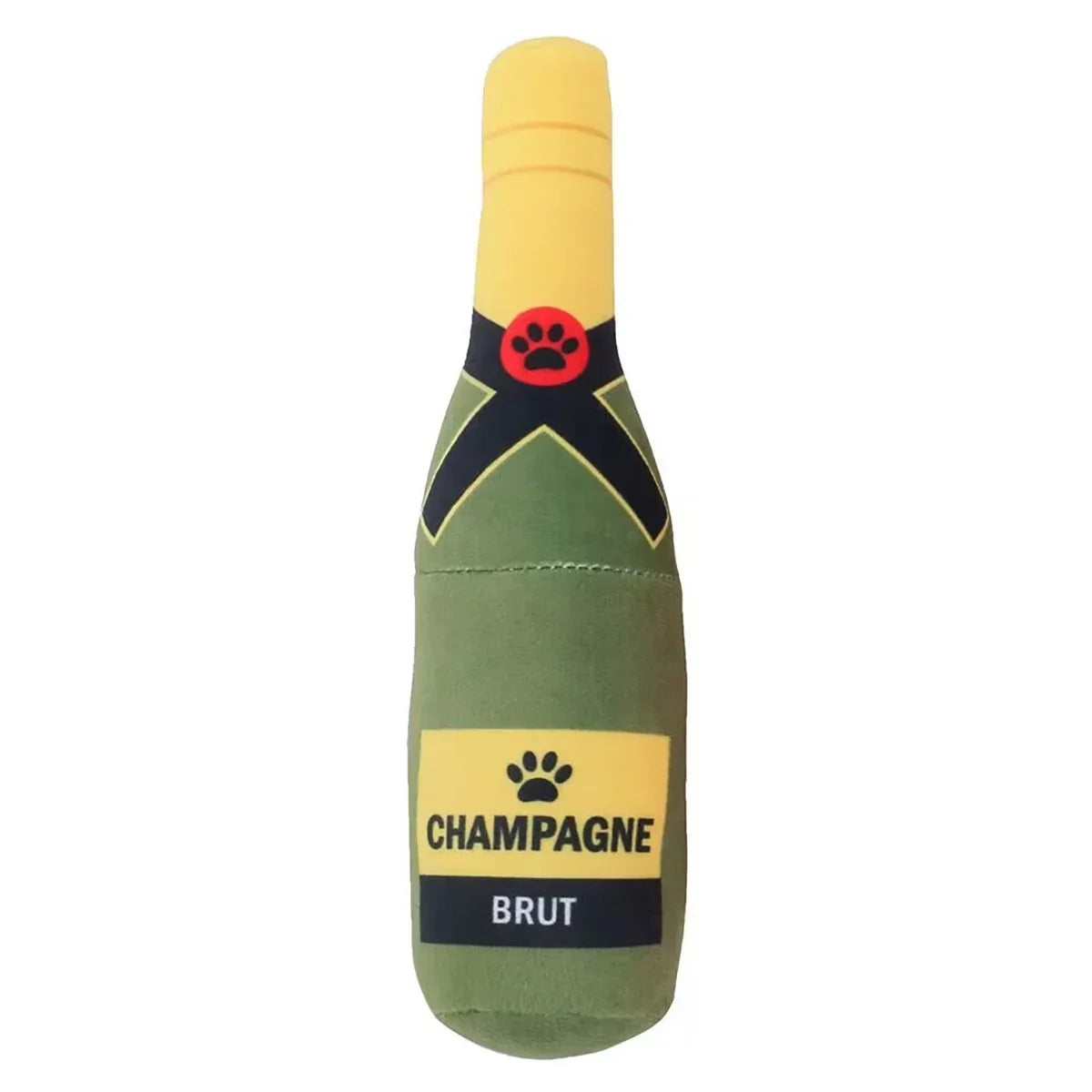 6 Plush Alcohol - Bottle Shaped Dog Toys with Sound