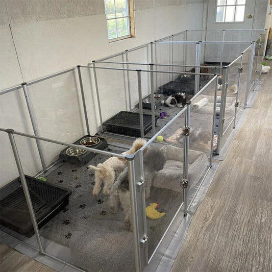 Large Acrylic Whelping Pen Box