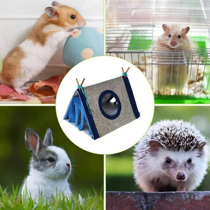 Small Pet Nest Felt Tent- Small Animal Bed