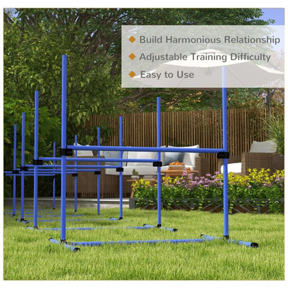 Dog Agility Jump Fences Set