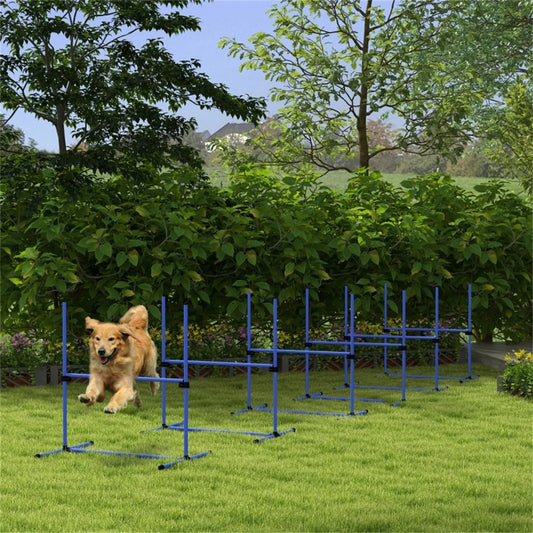 Dog Agility Jump Fences Set