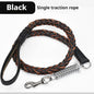 5-Foot Genuine Dog Leash with Cowhide Collar
