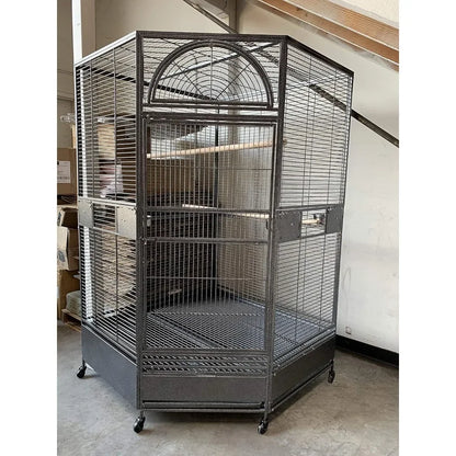 Parrot Escape Jumbo Corner Bird Cage