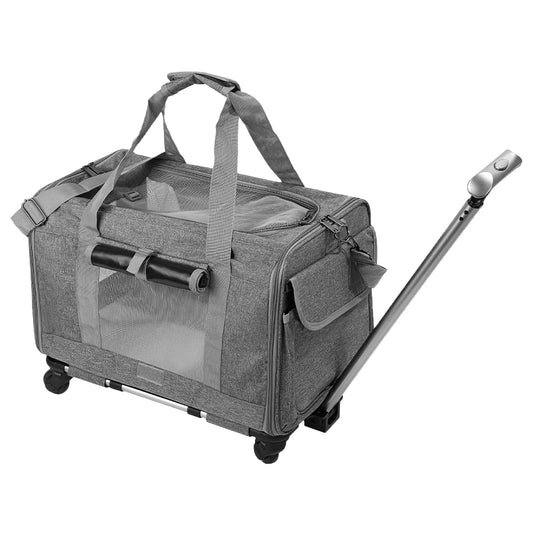 Pet Carrier with Wheels Airline Approved