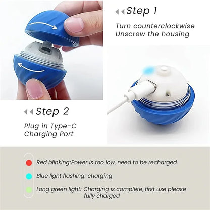 Electronic Interactive Smart Ball Dog Toy