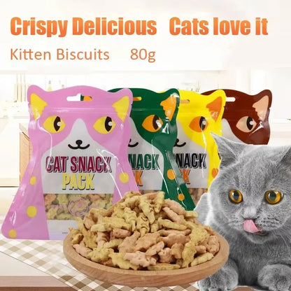 Cat Biscuits Salmon, Chicken, Tuna