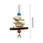 Hanging Chew Toy With Natural Loofah