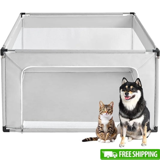 Puppy Playpen Pet Fence Heavy-Duty