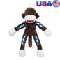 Tough Buddy Monkey Dog Toy Rope Chew
