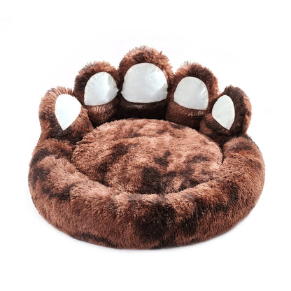 Cozy Comfy Pet Dog Bed Paw Shape Warm Dog Bed