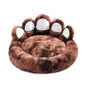 Cozy Comfy Pet Dog Bed Paw Shape Warm Dog Bed